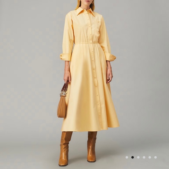 Tory Burch Eleanor Shirtdress! - Picture 1 of 5